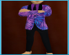suit mens purple