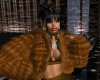 TEF BROWN FUR JACKET