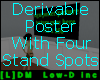 [L]DM Poster w/4 stands