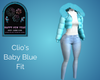Clio's Baby Blue Fit