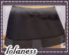 Pixie v2 Charcoal Skirt