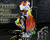 Tasmia Rave Rainbow Hair