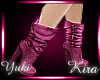 [KY] Ladies Boots - Pink