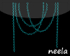 Wall Chains Teal