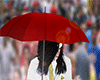 ☮ Umbrella: Red