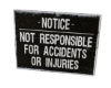 Liability Sign