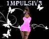 sophie dress violet&noir