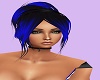 Blue  black Hair
