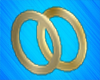 ! Double Hoops Gold R