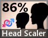 Head Scaler 86% F A