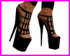 Mesh Black L heels