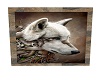 Steampunk white wolf