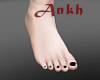 bare feet