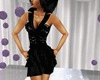 Caria Black Short Dress