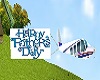Father's Day plane banne