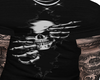 Shirt + tatto SKULL