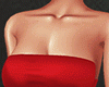 Red transparent dress