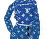 LV Blue Pants Set