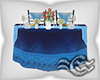 Blue Bride Groom Table