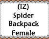 Spider Backpack Female