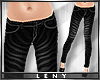 L* Zebra Jeans Black