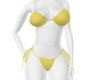 sexy yellow bikini