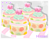 ♡ Kawaii rose cakes