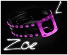 L.Purple-PinkDJArmband