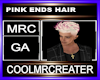 PINK ENDS HAIR