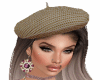 CRISALIA BROWN BERET