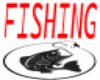 Fishing Sign inside Head