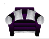 Purple & Silver Chair
