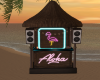 Beach Party Neon Tiki DJ