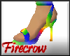 Rainbow Heels (M)