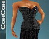 Black Corset Gown