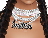 Omarion silver necklace