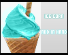 Ice Corn / Blue . $