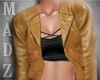 MZ! Brown Leather jacket
