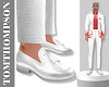 France White Loafers