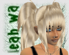 ! Leah Toxic Blond hair