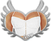 {.F.} Bustier Outfit Wht