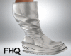 Platform Boots / White