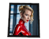 Blonde Updo Latex Art