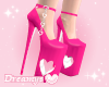 ♡ Pink Heart Pumps
