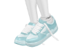 Blue sneakers