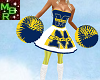 Mich.Wolverines Pompoms
