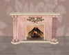 Fire place  pink