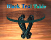 Black Teal Table
