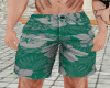 SHORTS - FLORAL BEACH