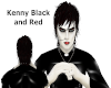 Kenny Gothic red/Black
